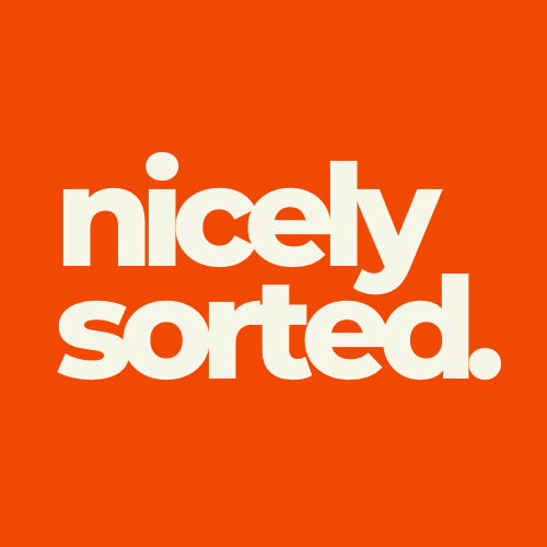 Nicely Sorted - 5 Tasks / Month - sorted